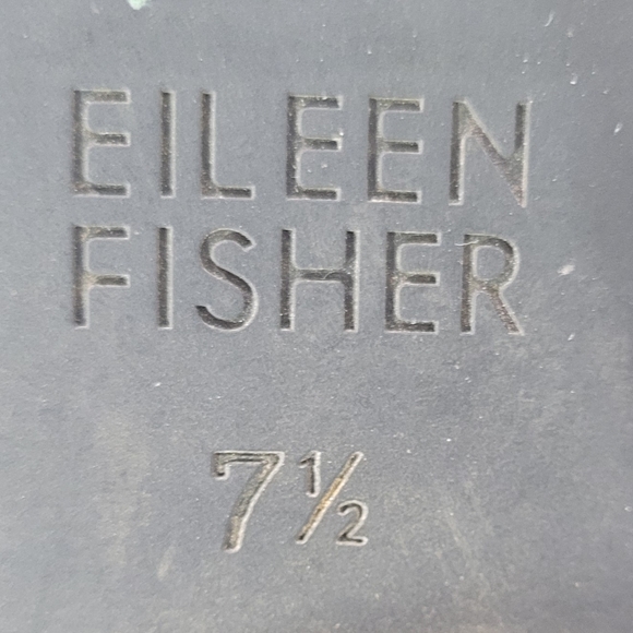 EILEEN FISHER EDDY LACE UP PLATFORM TWEED HERRINGBONE OXFORD LOAFER SHOE 7.5 A11 - Picture 8 of 13